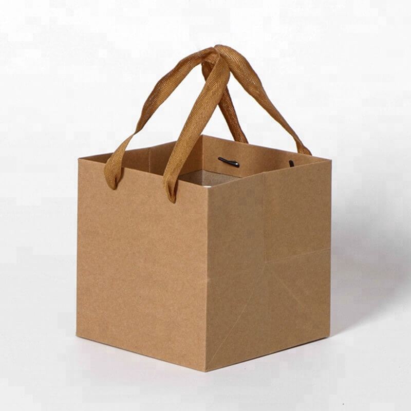 OEM Packaging Manufacturer Flower Gift Paper Bags With Handles ...